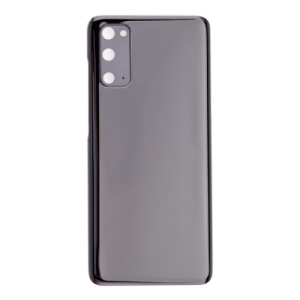 Back Cover With Camera Lens Compatible for Samsung Galaxy S20 - Black